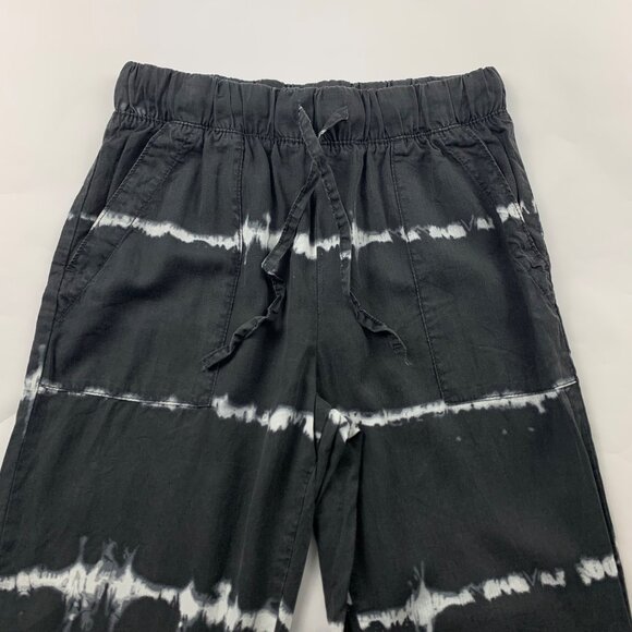 Japna Charcoal Tie Dye Lightweight Challis Jogger Pant M - Picture 2 of 6